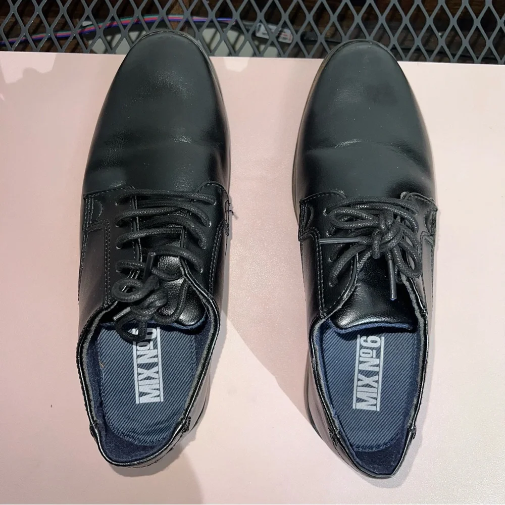 Kids Mix No.‎ 6 Buckley Oxford Black Size 5 Dress Shoes Wedding Ceremony Shoes